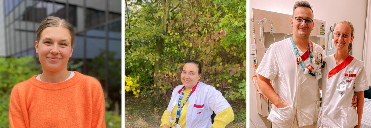 Anouk, Mariken, Kato en Jellis vertellen meer over hun eerste job die ze vonden bij UZA